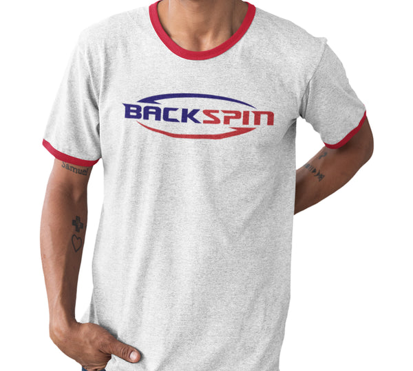 Backspin Logo - Ringer Shirt